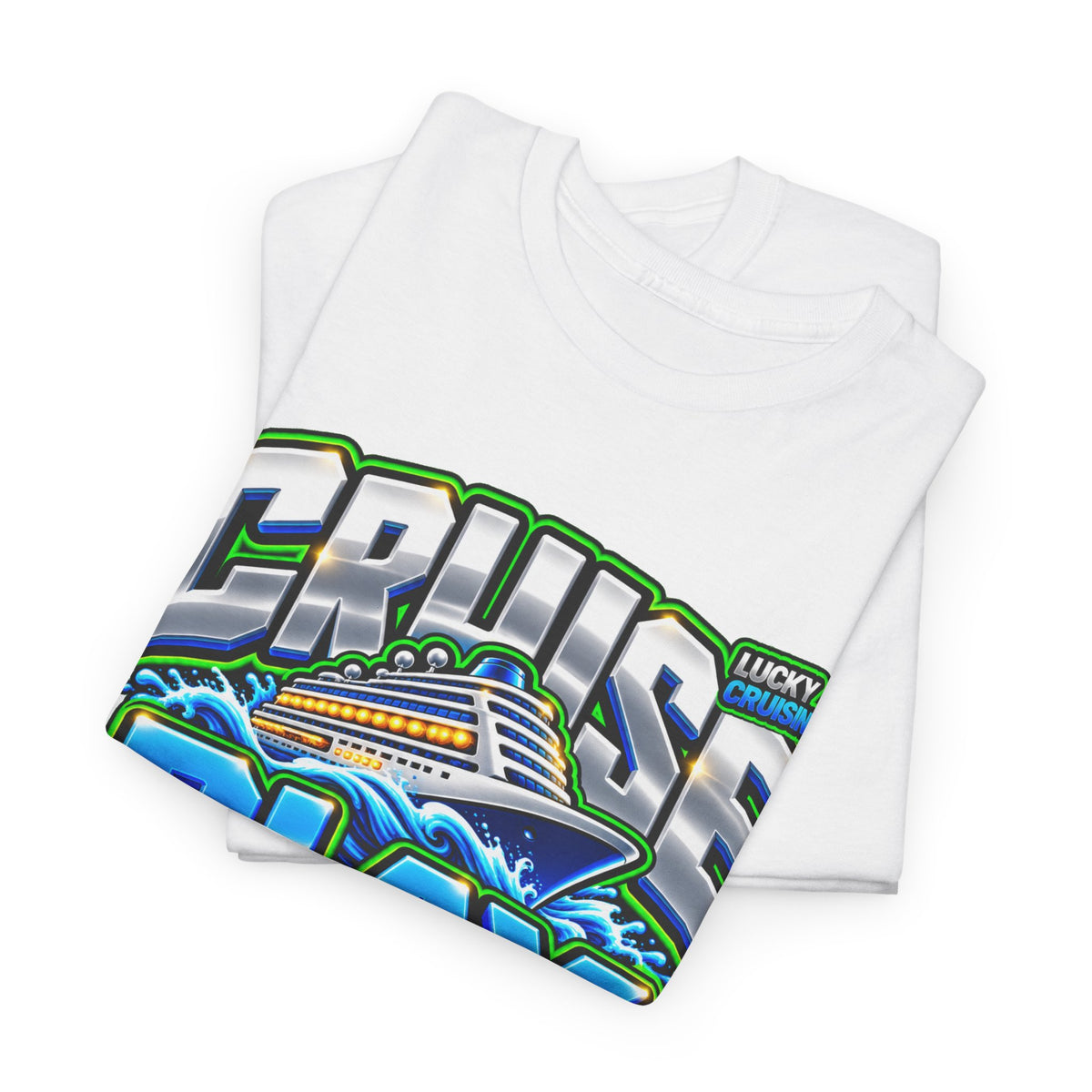 Cruise Play Repeat T-Shirt — Casino Cruise Vacation Tee