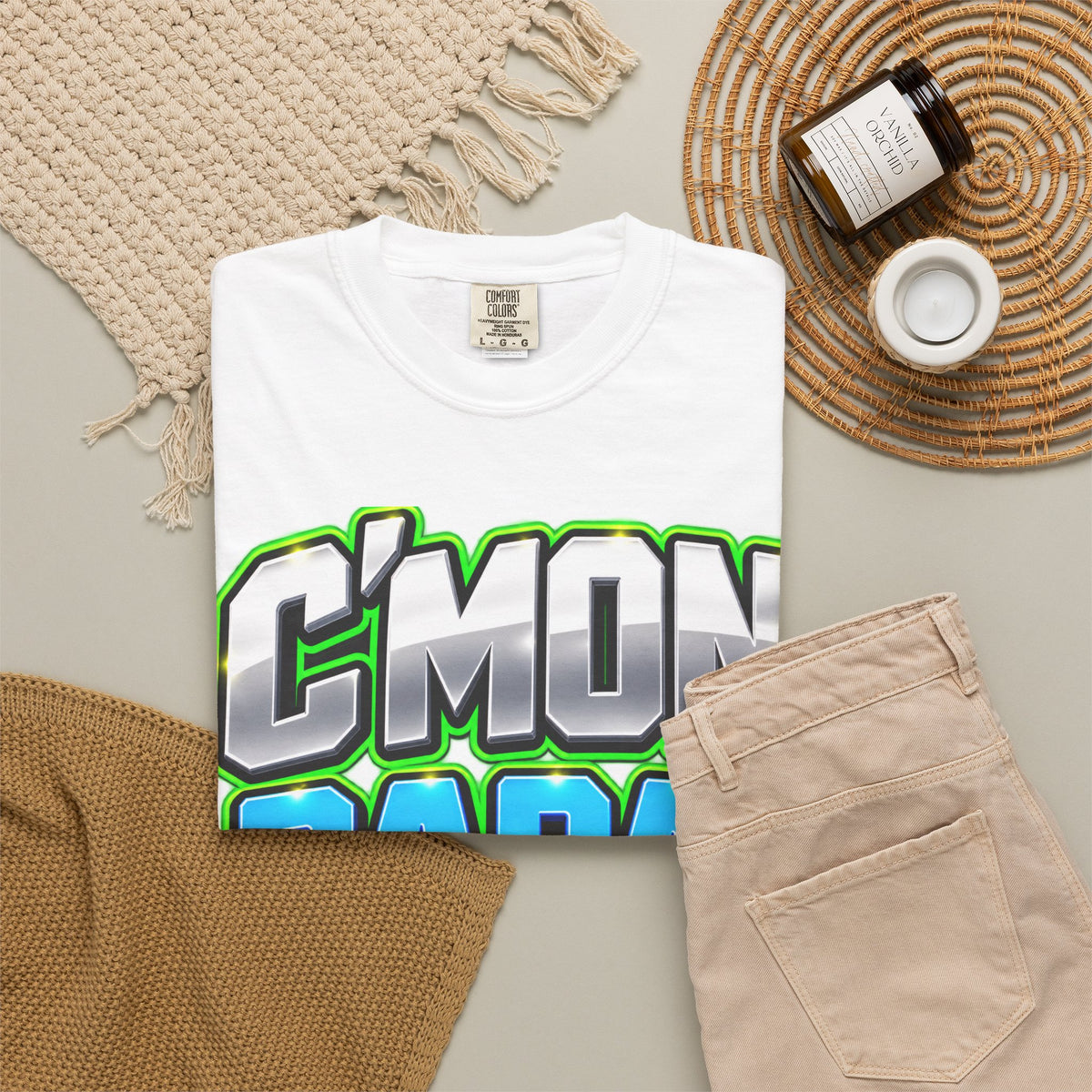 C'Mon Papa! Graphic T-Shirt