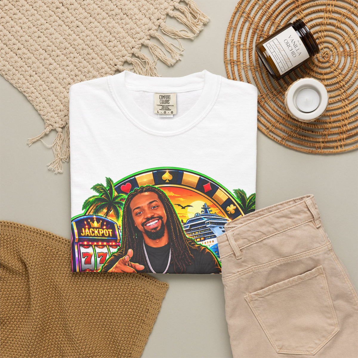 Lucky Cruisin' T-Shirt — Lucky Cruisin' Crew Graphic Tee (Cruise, Play, Repeat)
