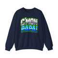 C'Mon Papa! Crewneck Sweatshirt — Bold Retro Graphic Dad Pullover