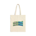 Cheat Code Retro Logo Tote Bag — Gamer Canvas Grocery & Book Tote