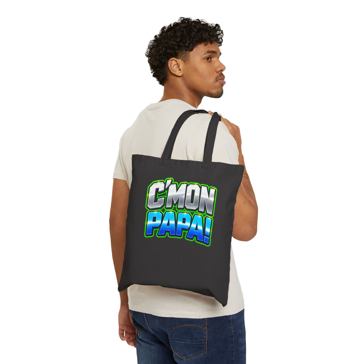 C'mon Papa! Canvas Tote Bag — Funny Father’s Day Gift