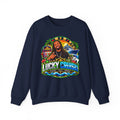 Lucky Cruise Crewneck Sweatshirt — Vibrant Casino Cruise Graphic